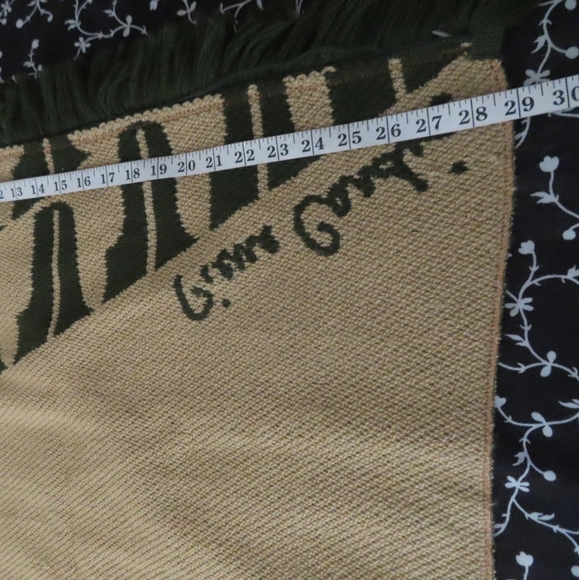 extremely rare pierre cardin made by matsumoto throw blanket 60s iconic - Picture 11 of 11